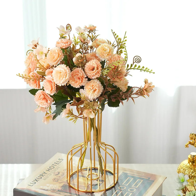 Artificial Silk Carnation Flowers for Weddings & Home Decor Artificial Silk Flowers Babs