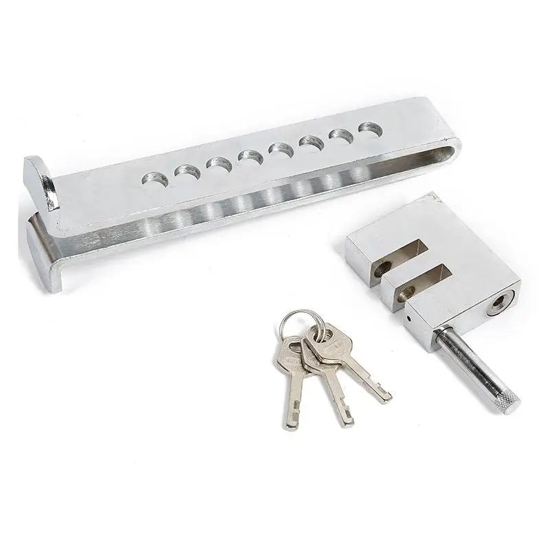 Universal Car Clutch & Brake Pedal Lock | Anti-Theft Security Car Pedal Lock Babs silvery