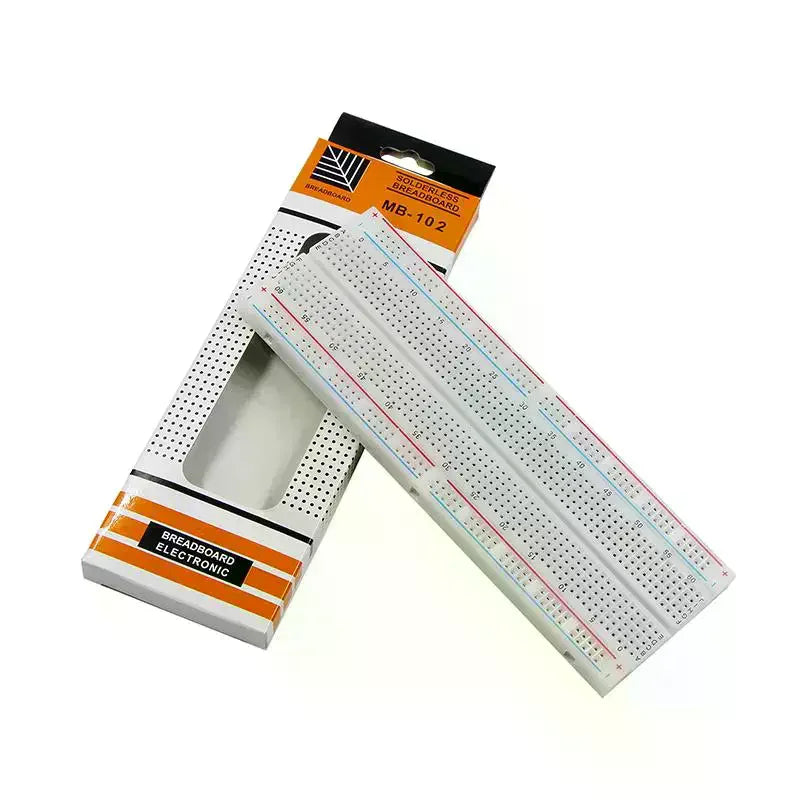 Solderless Breadboard 400/830 Points + Jumper Wires DIY Kit Prototype Breadboard Kit Babs