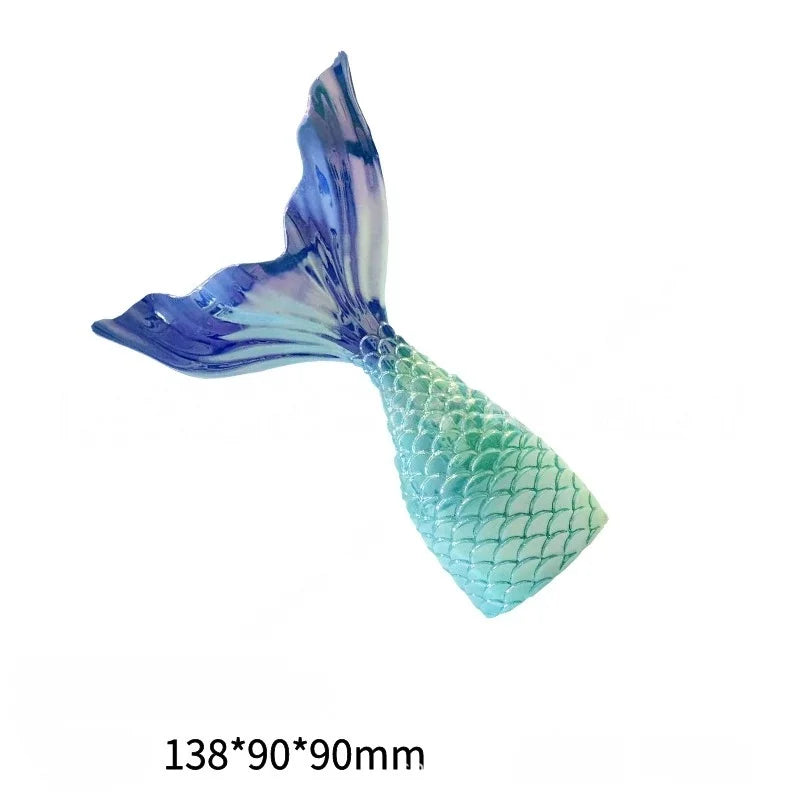 Windproof Beach Towel Clips for Chairs, Racks & Patio Beach Towel Clips Babs Blue fish tail