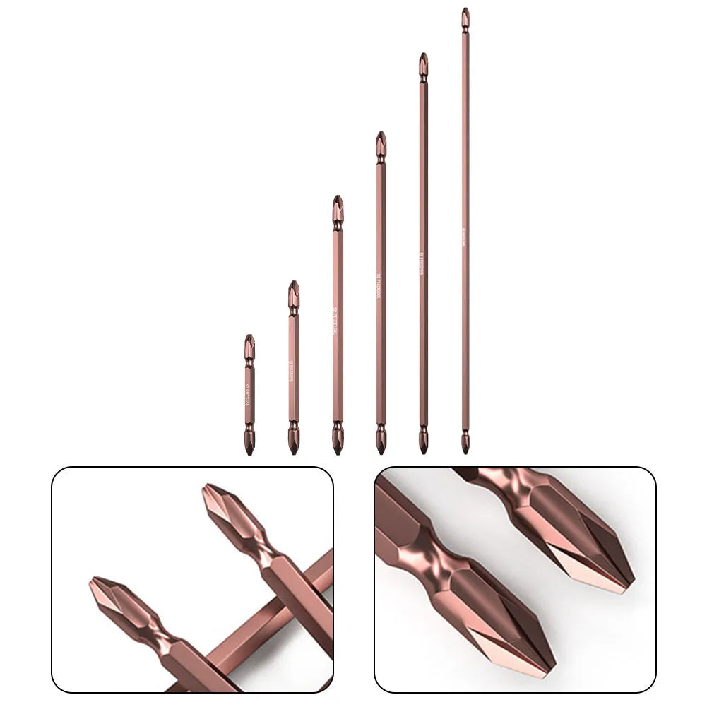 PH2 Magnetic Screwdriver Bits 1/4" Hex Shank 65–300mm | 1 or 10pk Screwdriver Bits Babs