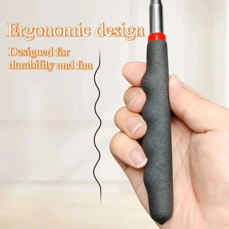 HOMEFISH Retractable Cat Wand Toy – Interactive, 86cm Interactive Cat Toy Babs