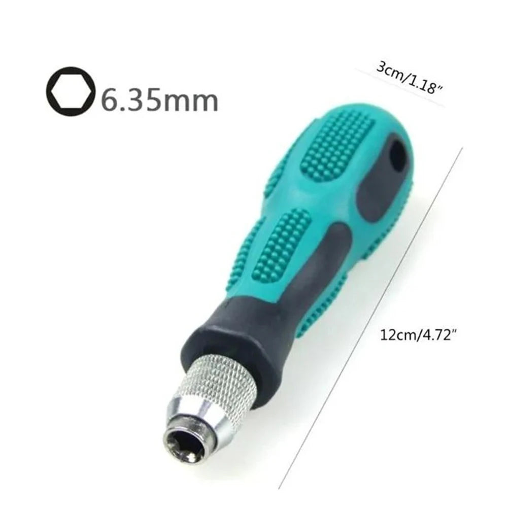 1/4" Hex Screwdriver Handle 6.35mm Self-Locking Bit Holder Screwdriver Bit Holder Babs