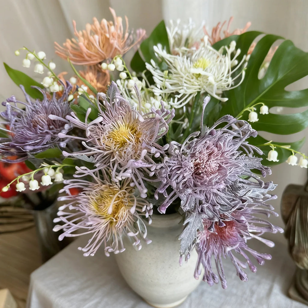 Artificial Crab Claw Silk Flower Bouquet – Wedding & Home Décor Artificial Flower Bouquet Babs