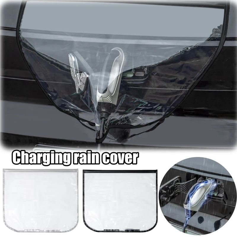 EV Charging Port Weather Cover – Waterproof Outdoor Protector EV Charger Cover Babs