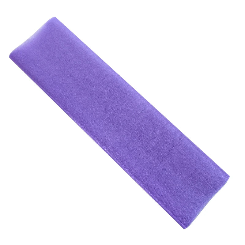 5m Sheer Organza Tulle Fabric Roll – Wedding Chair Sashes Décor Organza Fabric Roll Babs Light purple