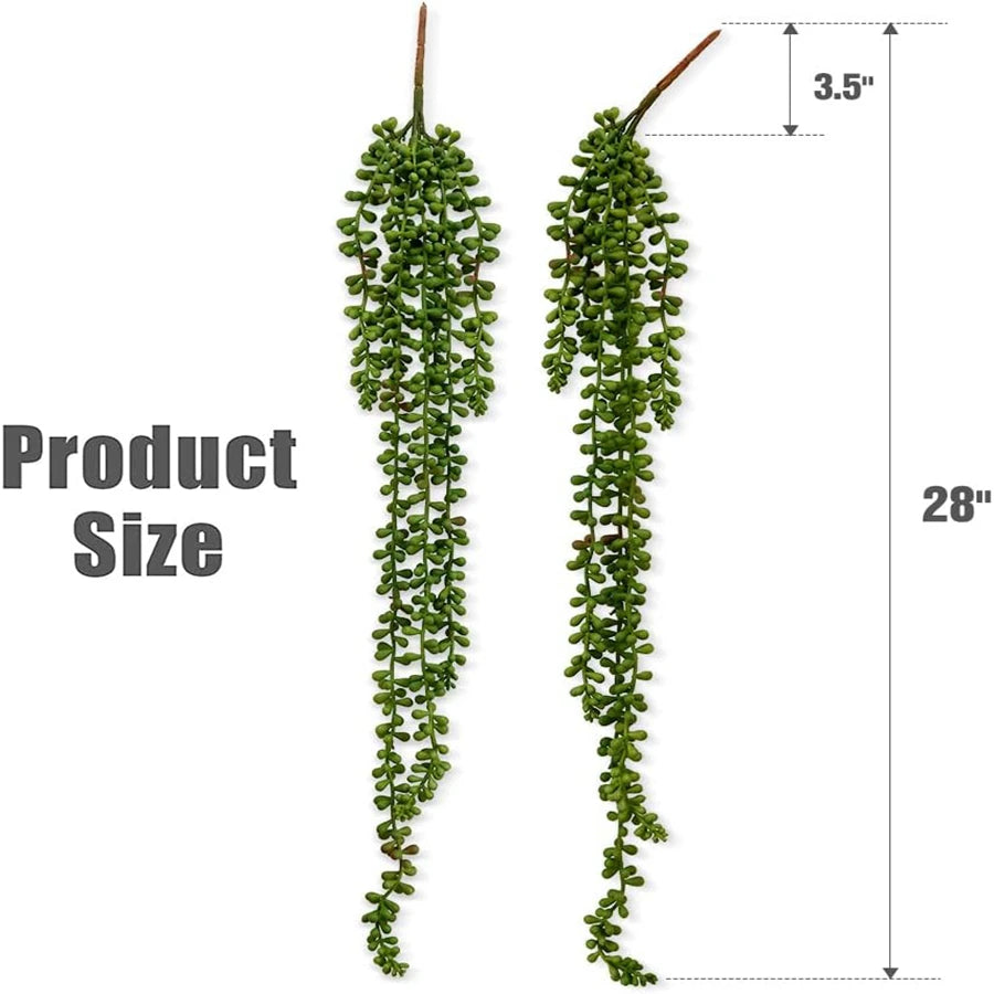 Artificial Succulent Vine – Wedding, Christmas & Home Decor Artificial Plant Vine Babs