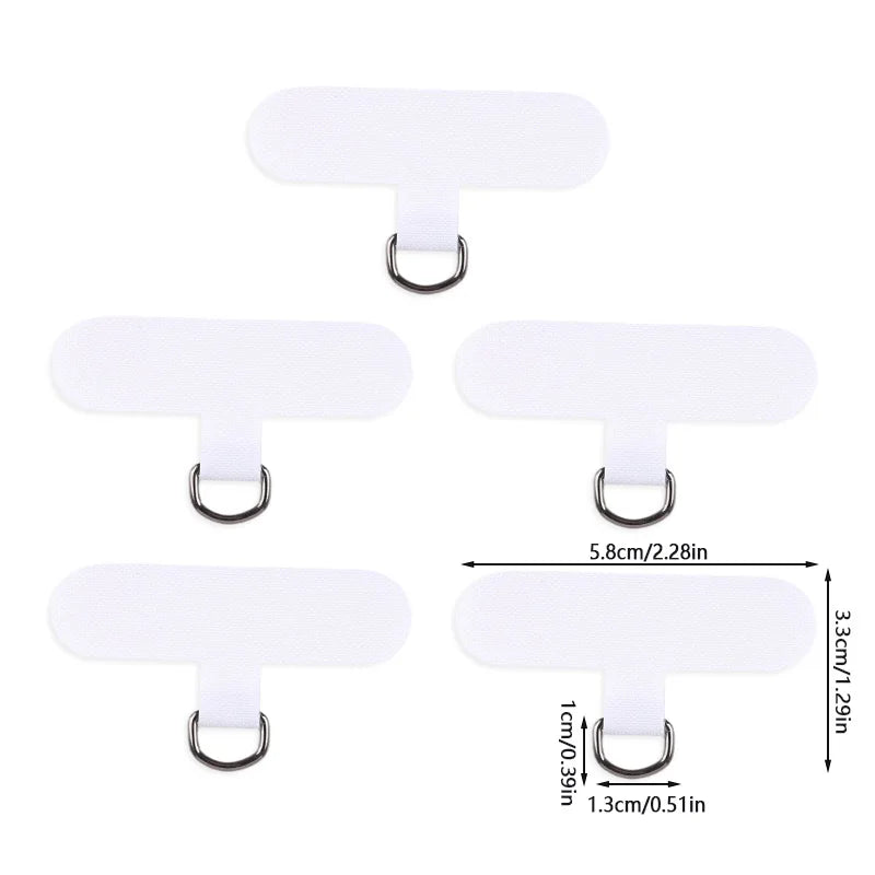 5-Pack Universal Phone Lanyard Patch Clip Strap Tab – Oxford Phone Lanyard Patch Babs D