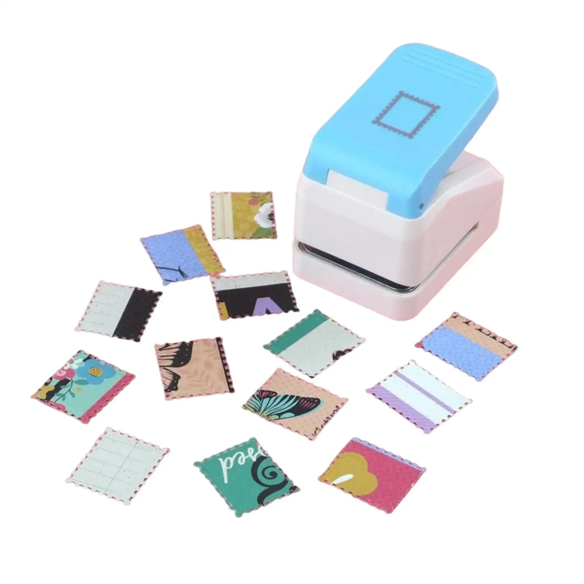 Square Postage Stamp Hole Punch for Scrapbooking & Cards Craft Hole Punch Babs