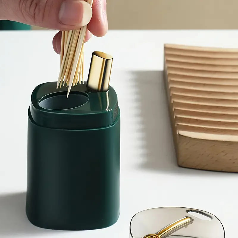 Creative Pop-Up Automatic Toothpick Box | Cute Dispenser Toothpick Dispenser Babs