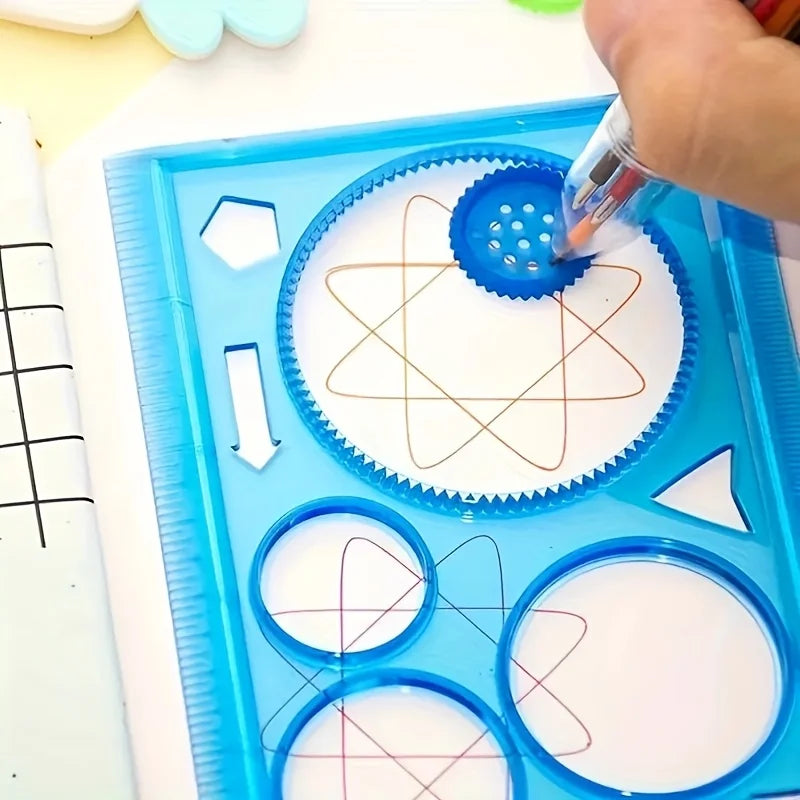 DIY Drawing Ruler Kit – Plastic Measuring Tool for Artists Drawing Ruler Kit Babs