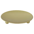 Rustless Iron Candle Holder Pedestal – Pillar & Tea Light Candle Holder Pedestal Babs Gold 7CM