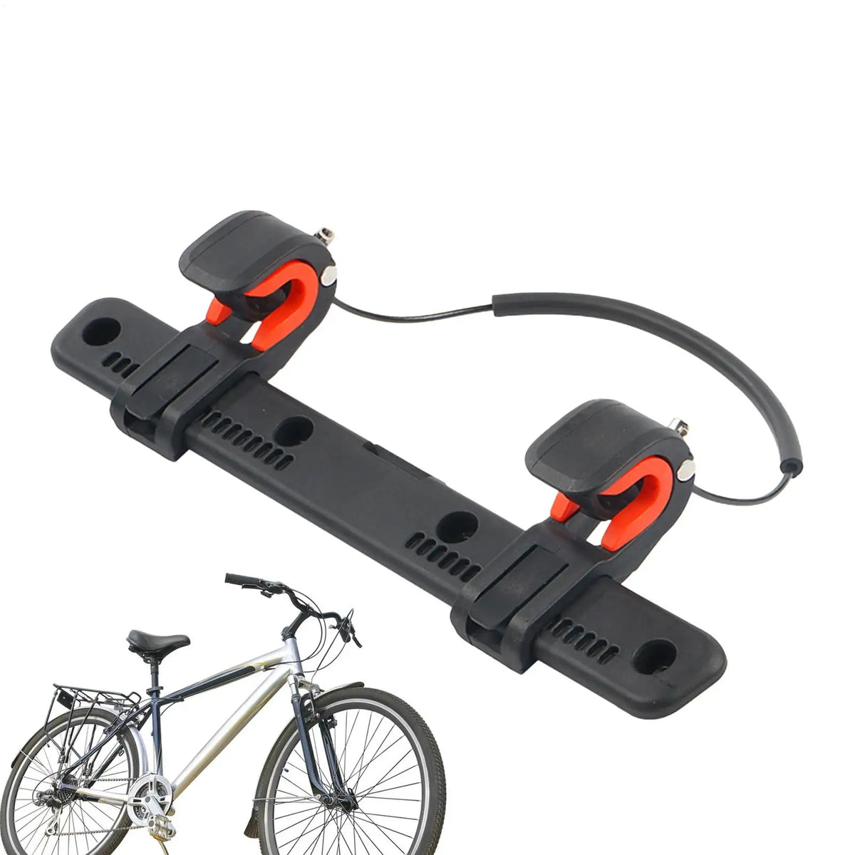 Adjustable Bike Saddle Bag Buckle Clip – Pannier Rack Accessory Pannier Rack Clip Babs