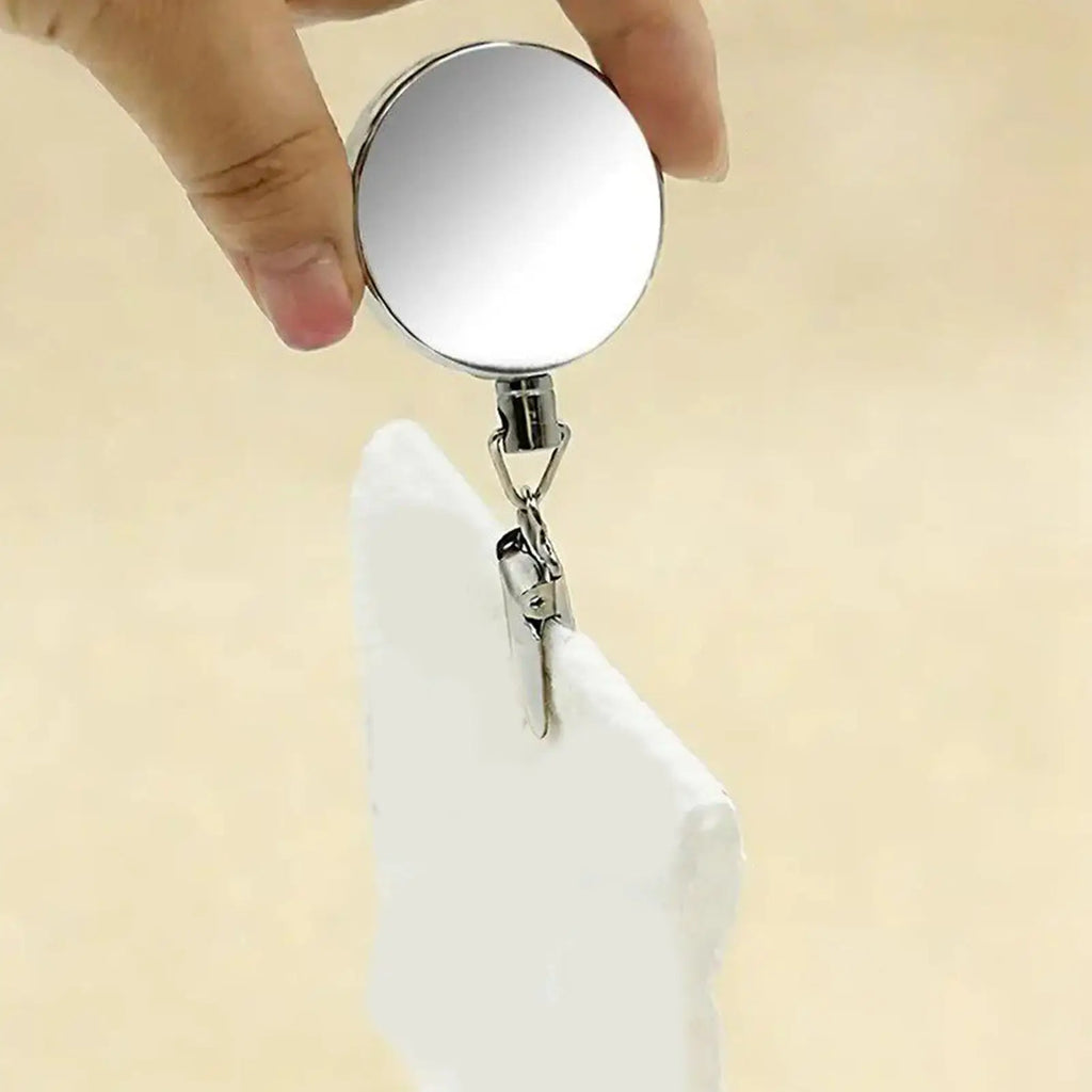 Retractable Wall-Mounted Towel Rack Self-Adhesive Clip Holder Towel Rack Clip Babs