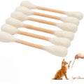 6pcs Catnip Sisal Cat Chew Toys – Teeth Grinding Sticks for Cats Cat Chew Toy Babs white-6pcs