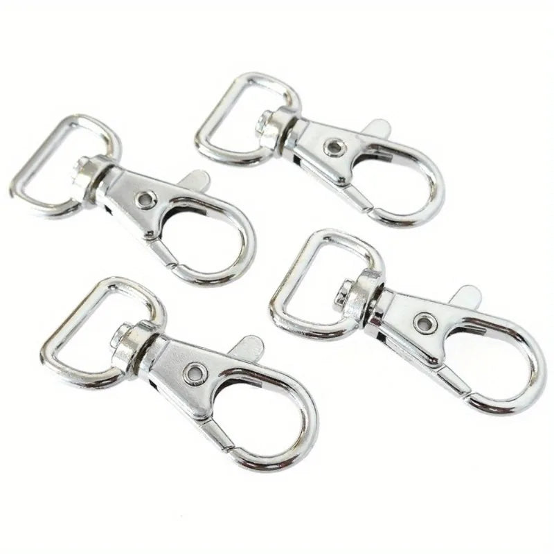 10 PCS Stainless Steel Swivel Snap Lobster Clasp Clips Swivel Snap Clips Babs