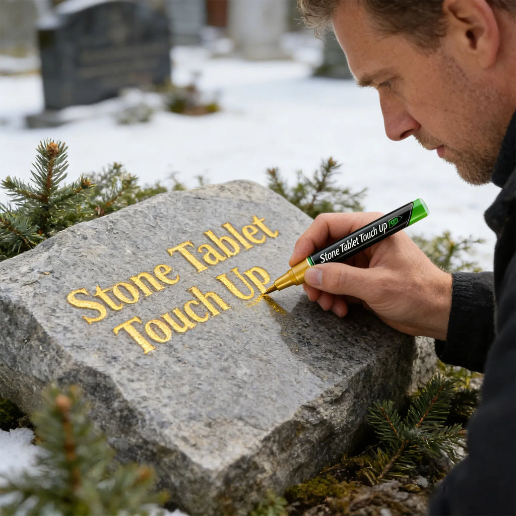 Permanent Waterproof Paint Marker for Grave & Stone Restoration Paint Marker Pen Babs