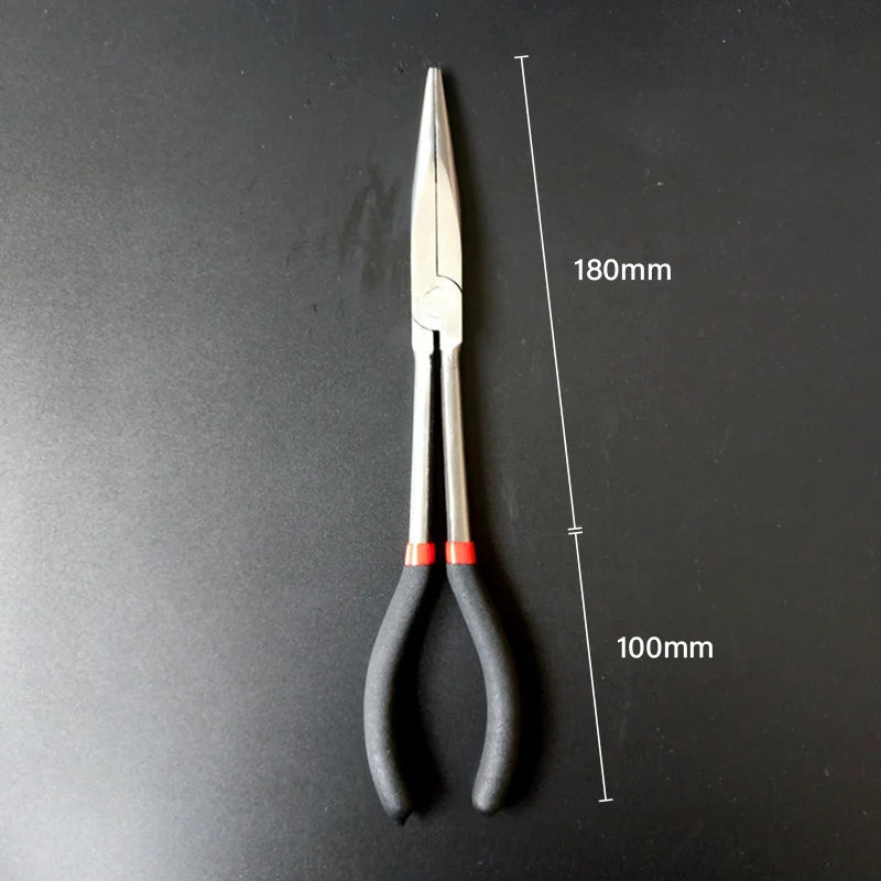 Needle-Nose Fishing Pliers – Carbon Steel Curved & Straight Head Fishing Pliers Babs