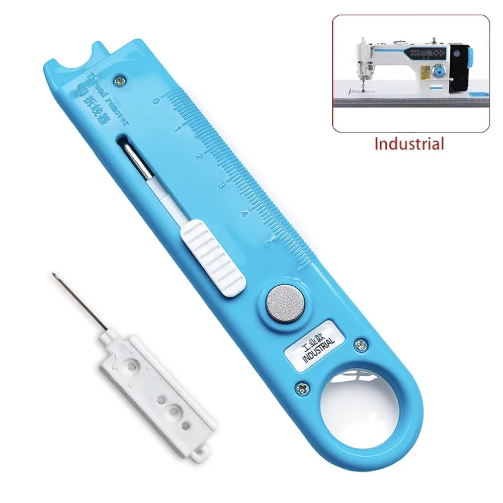 Automatic Needle Threader with Magnifier & Ruler | Sewing Tool Needle Threader Tool Babs