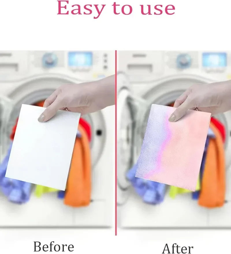 Laundry Color Absorber Sheets | 50, 100 or 150 Pack Laundry Color Sheets Babs