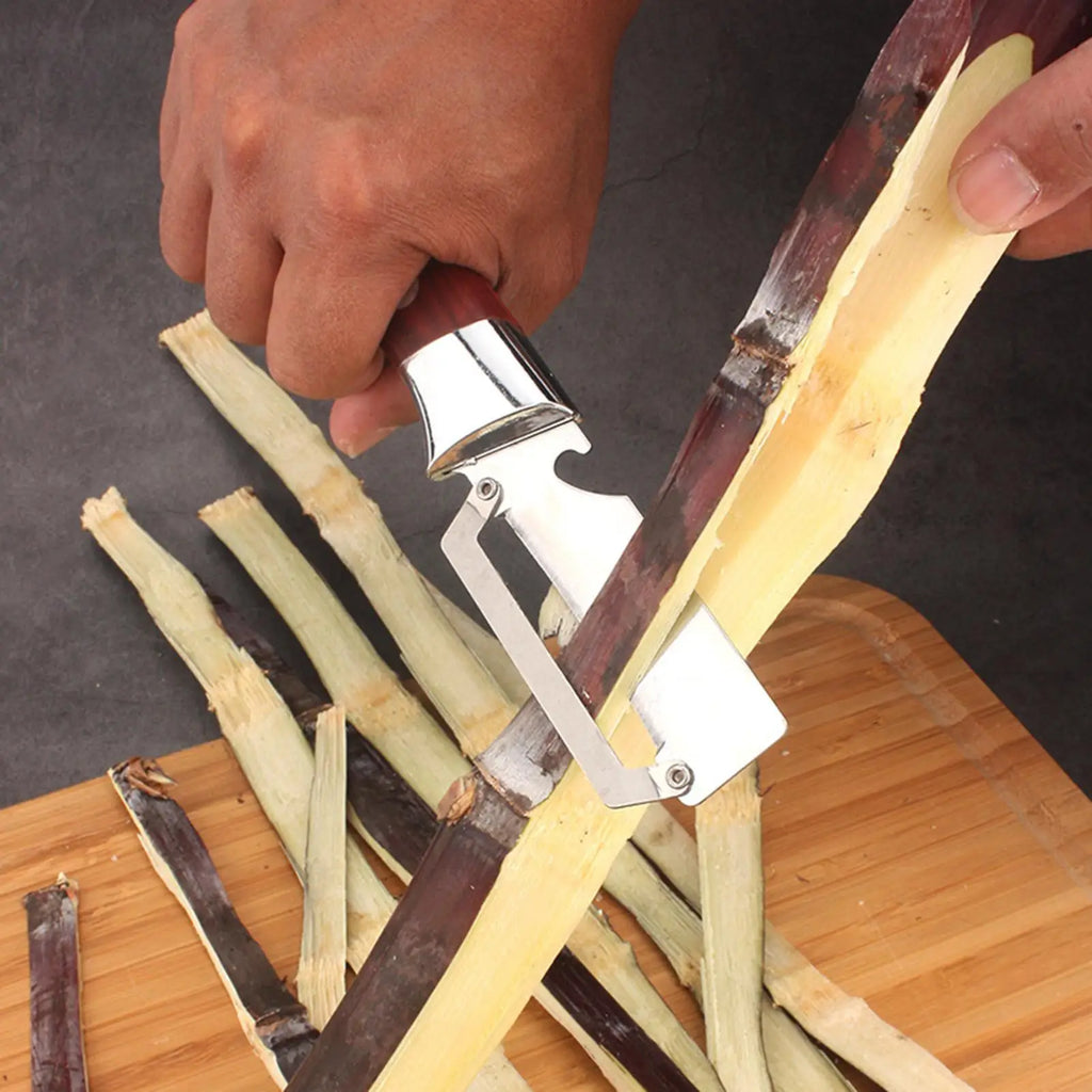 Multifunctional Vegetable Peeler – Ergonomic Wooden Handle Vegetable Peeler Babs