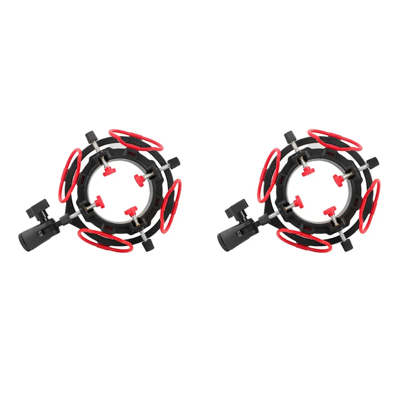 Universal Microphone Shock Mount 18–57mm Adjustable 2-Pack Microphone Shock Mount Babs