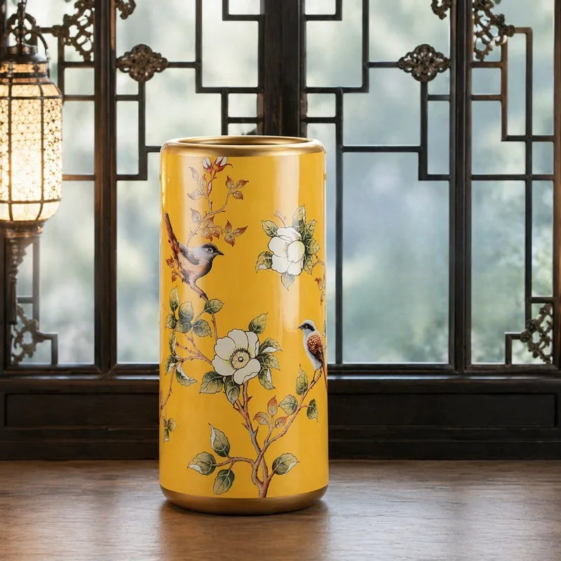 Modern Ceramic Floor Vase – Luxury Ikebana Décor Piece Decorative Floor Vase Babs Style A