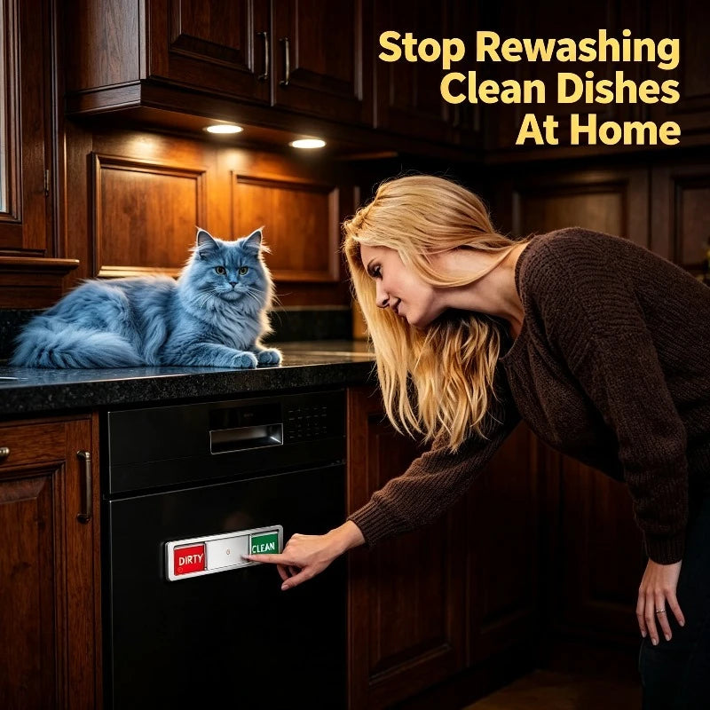Dishwasher Clean Dirty Indicator Magnet Sign Dishwasher Magnet Sign Babs