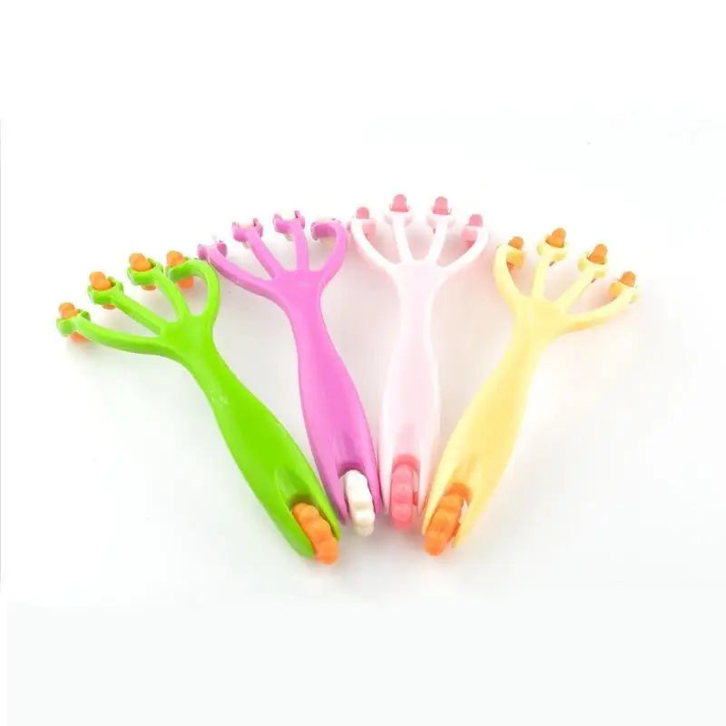 Four-Claw Rolling Massager – Head, Foot & Body Roller Tool Body Massage Roller Babs