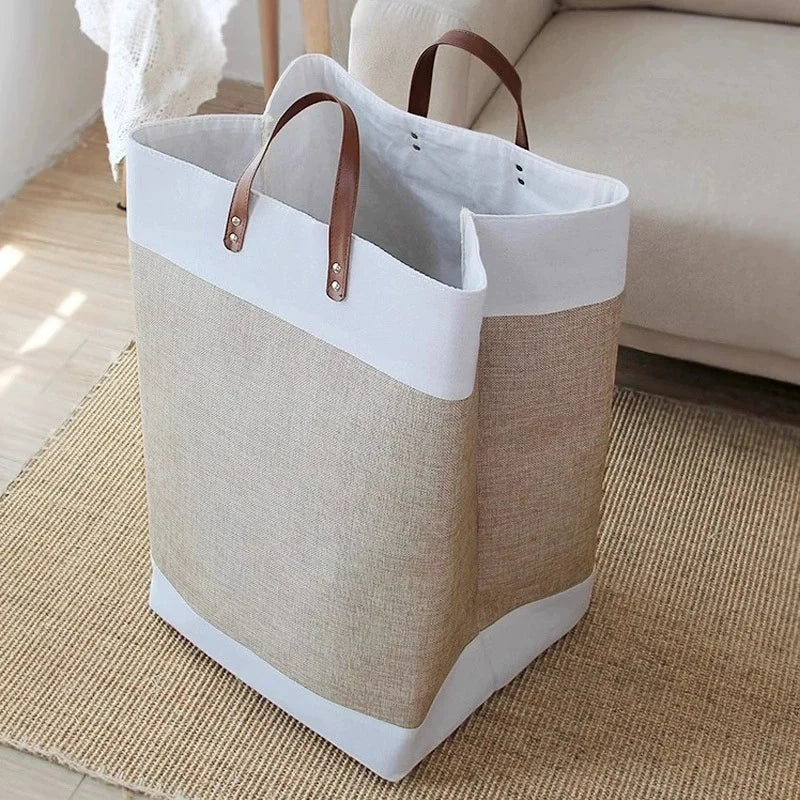 Foldable Heavy-Duty Storage Bags for Clothes, Toys & Blankets Foldable Storage Bag Babs