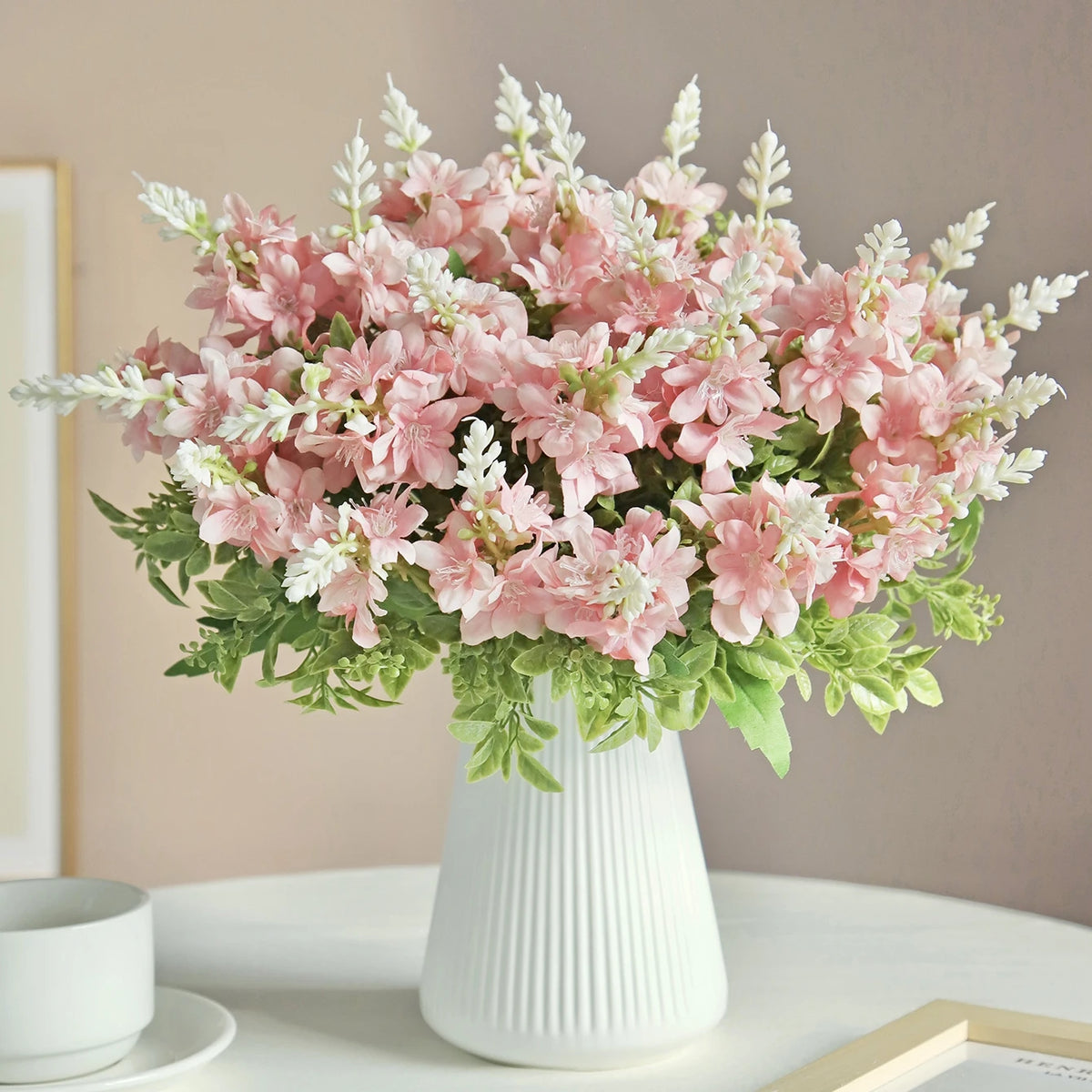 Silk Artificial Flower Bouquet – Wedding & Home Décor Artificial Flower Bouquet Babs