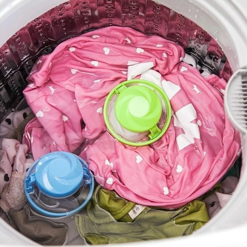 Washing Machine Lint Filter Net Mesh Bag Hair Catcher Laundry Lint Filter Babs