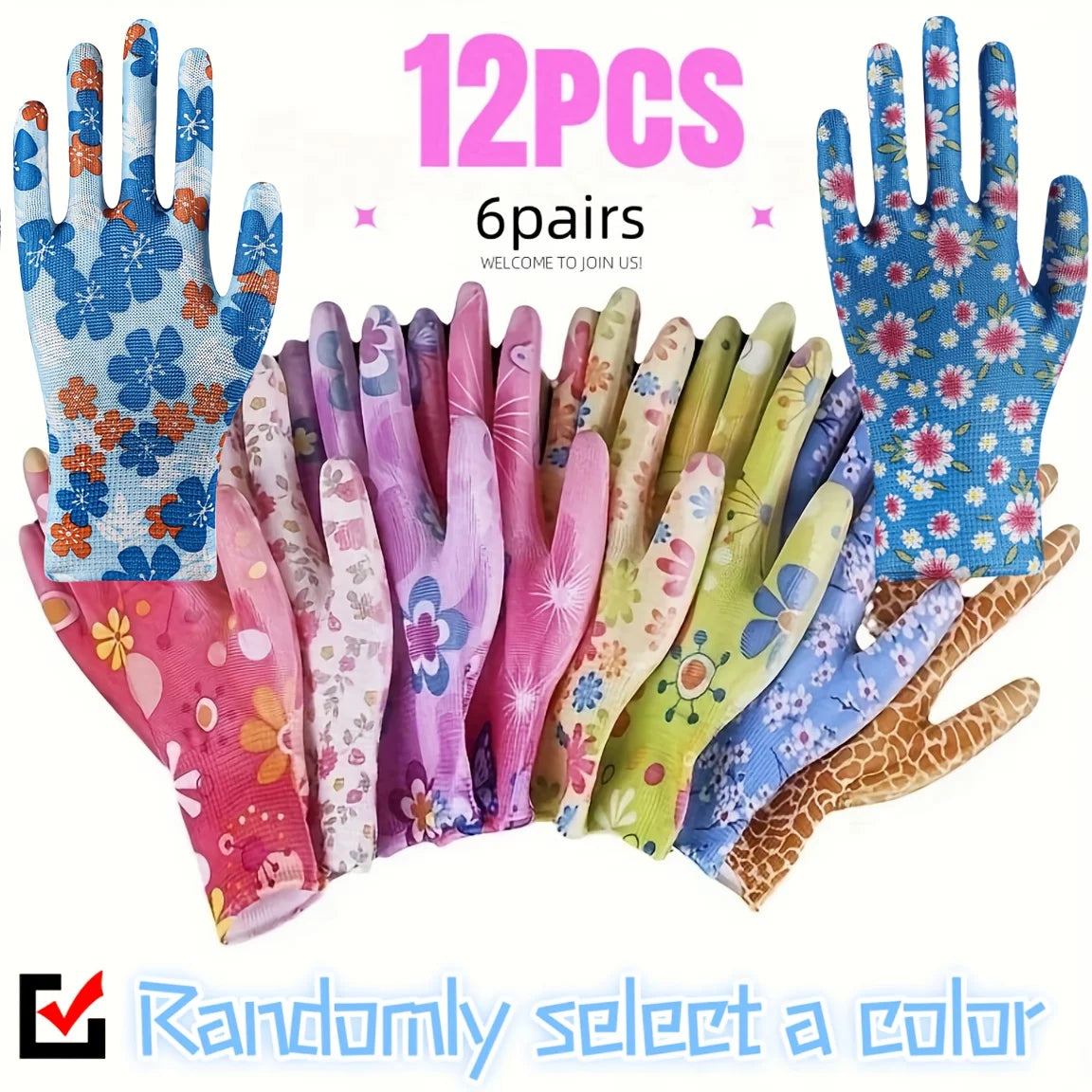 Ladies' Nylon Knit Gloves – Cycling, Fishing, Camping & Cleaning Knit Gloves Babs