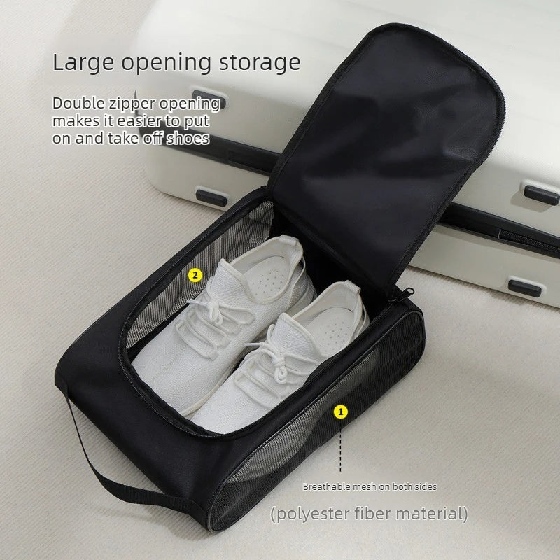 Waterproof Travel Shoe Bag – Portable Oxford Sneaker Organizer Travel Shoe Bag Babs