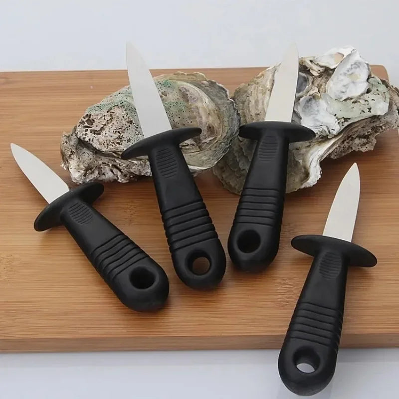 5-Piece Stainless Steel Oyster Knife Set | Seafood Shucking Tool Oyster Shucking Knife Babs