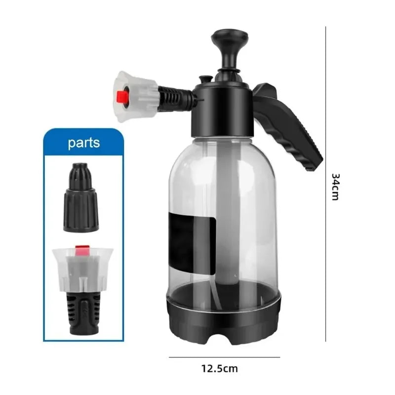2L Handheld Foam Sprayer – Car Wash Air Pressure Bottle Foam Sprayer Babs