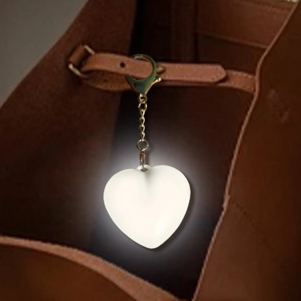 Heart-Shaped LED Purse Light – Touch Activated Handbag Lamp LED Purse Light Babs