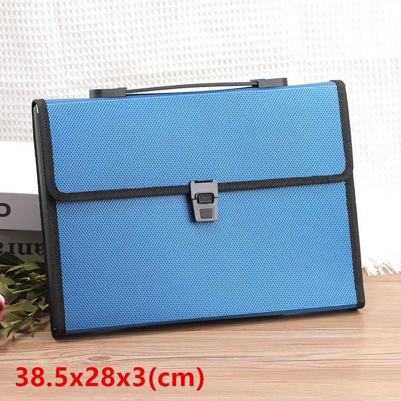 Expanding File Folder Document Organizer Bag – 13 Pockets Document Organizer Bag Babs D