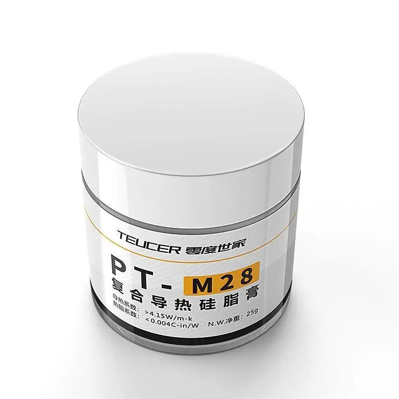HUXUAN PT-M28 CPU Thermal Paste 25ml – Heat Sink Silicone Grease CPU Thermal Paste Babs