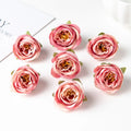 Silk Artificial Rose Heads 50/100pcs – Wedding & Home Décor Artificial Silk Flowers Babs Pink 100pcs