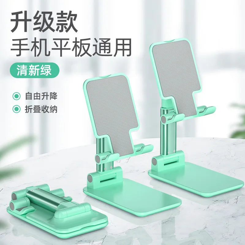 Universal Adjustable Phone & Tablet Holder Foldable Desk Stand Phone Tablet Stand Babs Green