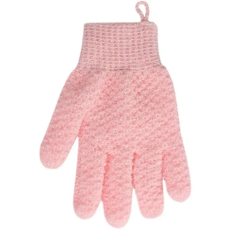 Five Finger Exfoliating Shower Gloves – Nylon Bath Scrub Mitt Bath Scrub Gloves Babs