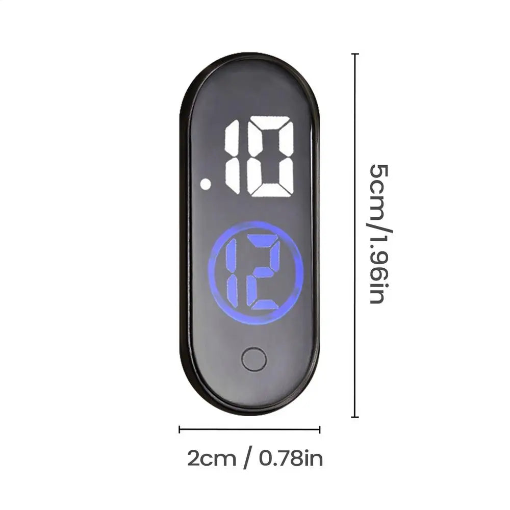 Mini Waterproof LED Digital Car Clock – Dashboard & Motorcycle Digital Car Clock Babs 11