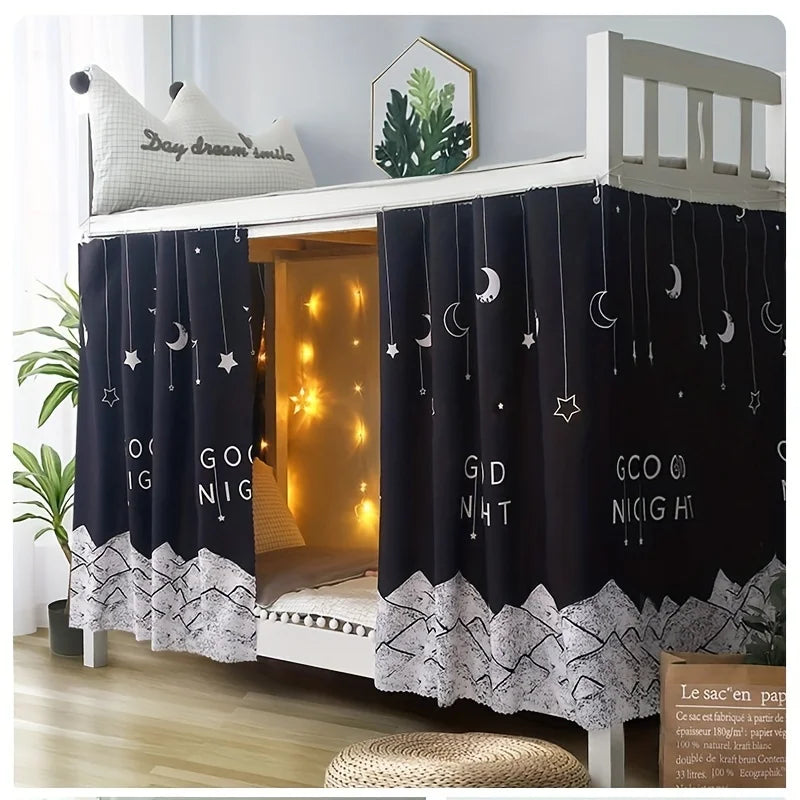 Privacy Bed Curtain – Blackout & Dustproof for Bunk & Single Beds Privacy Bed Curtain Babs