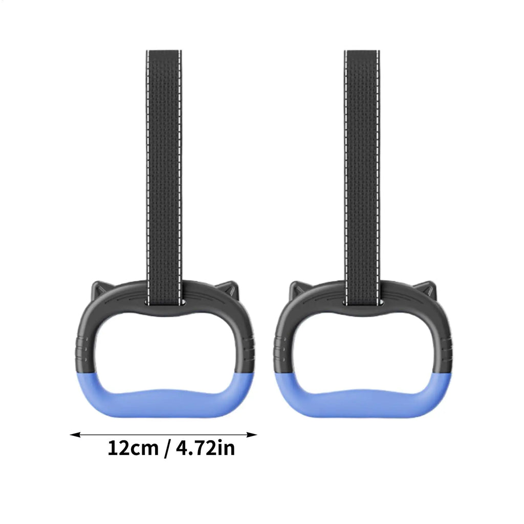 Kids Gymnastic Rings Set – Adjustable Home Fitness Training Kids Gymnastics Rings Babs