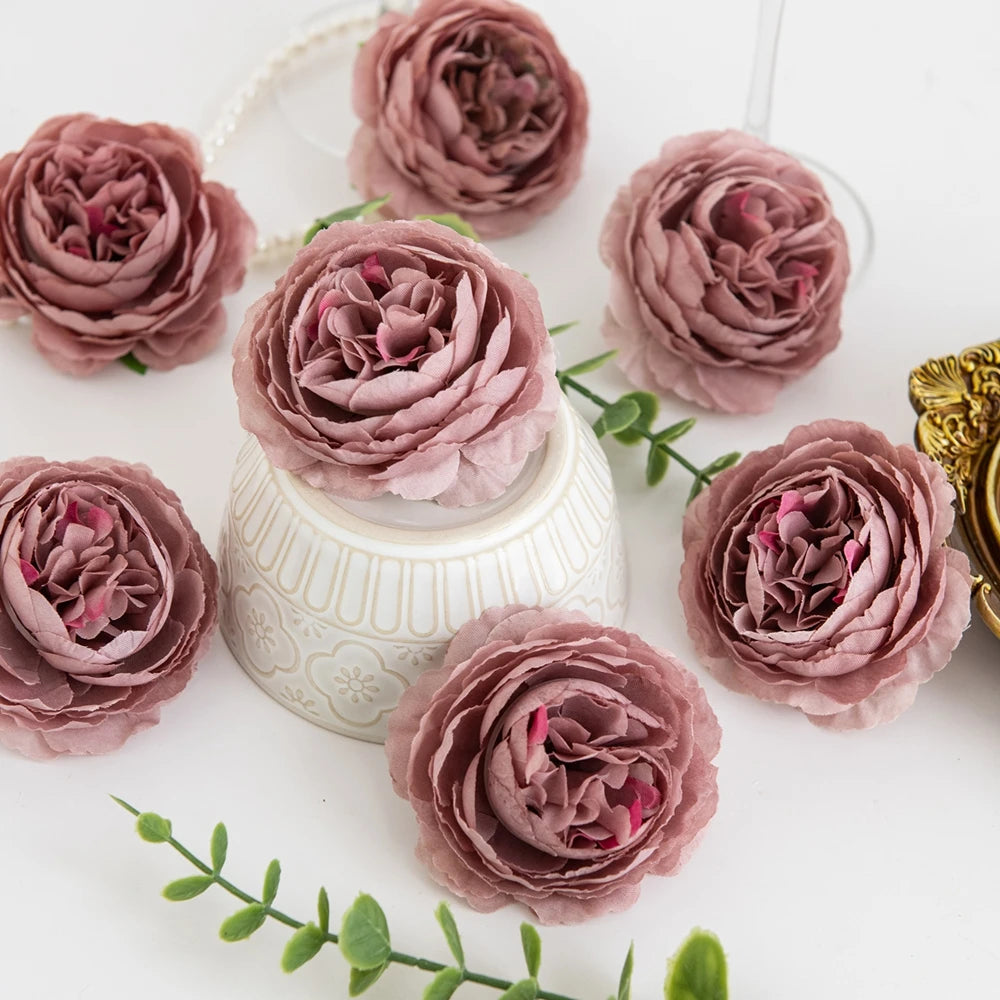 Silk Peony Artificial Flowers 12/24pc – Wedding & Home Décor Artificial Silk Flowers Babs