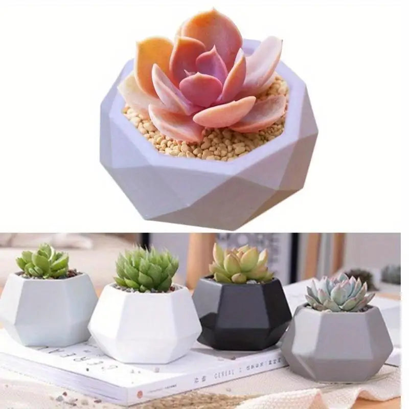 3D Succulent Silicone Mold – Resin, Cement, Candle & Soap Silicone Craft Mold Babs