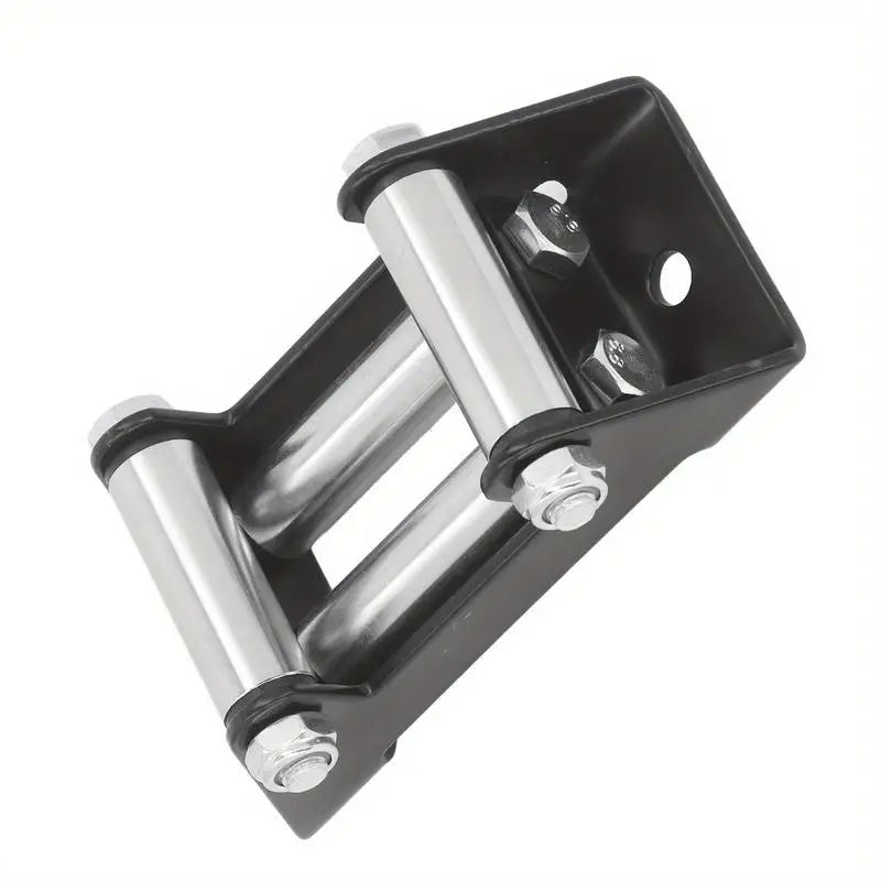4-Way Winch Roller Fairlead Cable Guide 4500LB High-Strength Steel Winch Roller Fairlead Babs