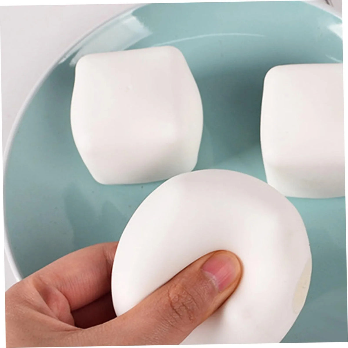 Squishy Tofu Stress Ball – Sensory Fidget Toy Kids & Adults Sensory Fidget Toy Babs