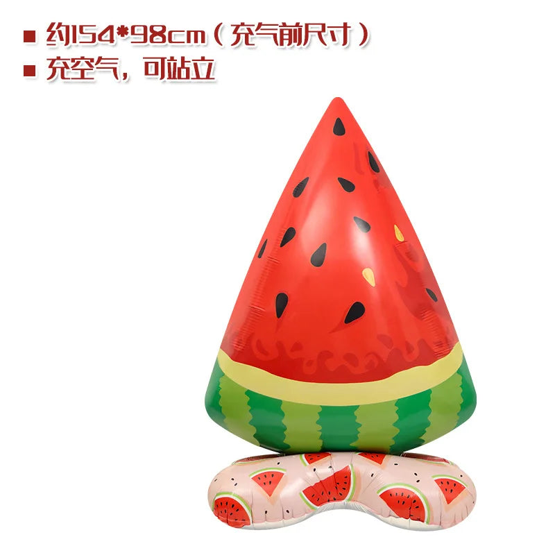 Fruit Foil Balloons – Strawberry Banana Watermelon Party Decor Party Foil Balloons Babs